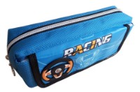 Школьный пенал New World Racing Light Blue JS-6581 (00-L1186715) фото №2 — интернет-магазин Desire.md