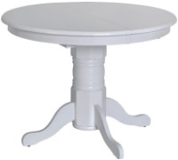 Комплект для столовой Evelin Capella V White + 4 Wenyl White/NV-10WP Grey фото №2 — интернет-магазин Desire.md