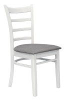 Комплект для столовой Evelin HV-29V White + 6 Coco White/NV-10WP Grey фото №2 — интернет-магазин Desire.md