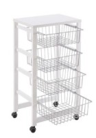 Этажерка Arredamenti GingerOne White фото №2 — интернет-магазин Desire.md