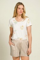 Tricou de dame Pip Studio Tilly Blossom Chique White, s.S (51.512.716) imaginea #2 — magazin online Desire.md