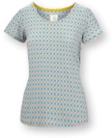 Tricou de dame Pip Studio Tilly Mojo Blue, s.XL (51.512.725)