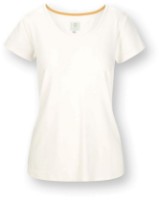 Tricou de dame Pip Studio Tilly Solid White, s.S (51.512.746)
