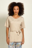 Tricou de dame Pip Studio Tonya Little Sumo Stripe Sand, s.L (51.512.796) imaginea #2 — magazin online Desire.md
