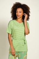 Tricou de dame Pip Studio Tonya Little Sumo Stripe Green, s.XXL (51.512.786) imaginea #2 — magazin online Desire.md
