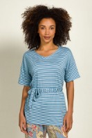 Tricou de dame Pip Studio Tonya Little Sumo Stripe Blue, s.XL (51.512.779) imaginea #2 — magazin online Desire.md
