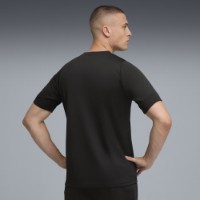 Мужская футболка Puma IndividualCup Football Jersey Puma Black/White/Ultra Blue, s.XXL фото №3 — интернет-магазин Desire.md