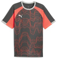 Мужская футболка Puma Individualliga Graphic Shadow Gray/Puma White/Glowing Red, s.L