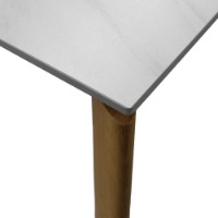 Masă pentru bucătărie Deco Blade 140x80 Light Grey (MBLD-SYF-BEG) imaginea #2 — magazin online Desire.md