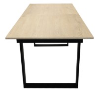 Masă pentru bucătărie Deco Dario 180/240x80x75 Oak Sonoma/Black (T1DAR18E2408) imaginea #4 — magazin online Desire.md