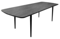 Masă pentru bucătărie Deco Ela 180/240x90x76 Black (MELA-JC-BLK) imaginea #2 — magazin online Desire.md