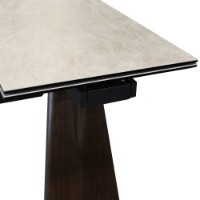 Обеденный стол Deco Endo 200/250x100x76 Beige Marble (MEND-DFL-WHT) фото №5 — интернет-магазин Desire.md