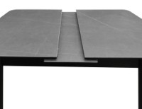 Обеденный стол Deco Granna 120/150x75x78 Grey/Black (MGRN-LJG-GRYBLK) фото №4 — интернет-магазин Desire.md