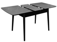 Обеденный стол Deco Granna 120/150x75x78 Grey/Black (MGRN-LJG-GRYBLK) фото №6 — интернет-магазин Desire.md