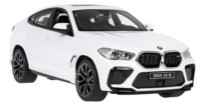 Jucărie teleghidată Rastar 1:14 BMW X6 M White (99200) imaginea #4 — magazin online Desire.md