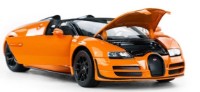 Jucărie teleghidată Rastar 1:18 Bugatti Grand Sport Vitesse Orange (43900) imaginea #3 — magazin online Desire.md