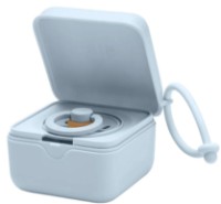 Cutie de depozitare suzete multifuncțională BIBS Liberty Chamomile Lawn Baby Blue (420012231) imaginea #3 — magazin online Desire.md