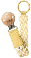 Clip de lant pentru suzeta BIBS Pale Butter/Ivory (9401113)