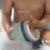 Piramida BIBS Pastel Rainbow (4100100) imaginea #5 — magazin online Desire.md