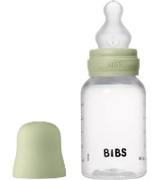 Biberon pentru bebeluș BIBS PP Bottle Set 150ml Silicone - Sage (50161250)