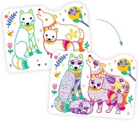 Carte de colorat pentru copii Djeco Forest families DJ00065 imaginea #4 — magazin online Desire.md