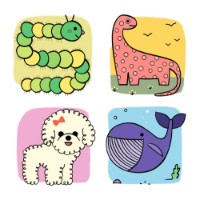 Детский набор для рисования Djeco Step by Step Lama & Co DJ08269 фото №2 — интернет-магазин Desire.md