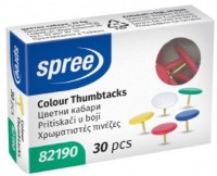Pioneze de papetărie Spree 30pcs 82190