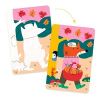 Carte de colorat pentru copii Djeco 4 Seasons (DJ09076) imaginea #3 — magazin online Desire.md