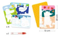 Carte de colorat pentru copii Djeco 4 Seasons (DJ09076) imaginea #4 — magazin online Desire.md