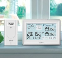 Stație meteo Hama Bahamas White (222228) imaginea #3 — magazin online Desire.md