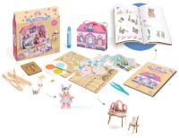 Домик для кукол Djeco Mini Maison Diy Mi House Rosie (DJ08033) фото №2 — интернет-магазин Desire.md