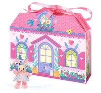 Домик для кукол Djeco Mini Maison Diy Mi House Rosie (DJ08033) фото №4 — интернет-магазин Desire.md