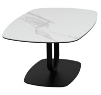 Măsuţă cafea Deco Mady Big White/Black imaginea #4 — magazin online Desire.md