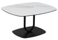 Măsuţă cafea Deco Mady Big White/Black