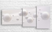 Pictură ArtDesign 3D balls 125x60cm (A-10137)