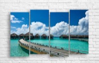 Pictură ArtDesign A corner of paradise 145х86cm (Q-10004)