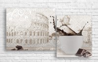 Pictură ArtDesign A cup of coffee 121x70cm (R-10230)