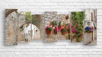Pictură ArtDesign A variety of flowers on the streets 165x65cm (B-10232)