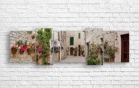 Картина ArtDesign A variety of flowers on the streets 211x65cm (B-10231)