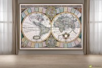 Карта мира ArtDesign 40x50cm FK-10015