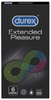 Prezervative Durex Extended Pleasure 6pcs