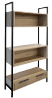 Etajeră Deco Torro 3 + Box 84x30x180 Oak Sonoma/Black (S2TR3ND)