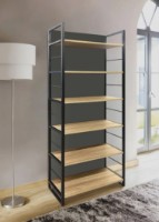 Etajeră Deco Urban 90 (spate integral) + Bare