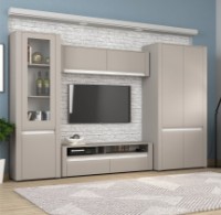 Comodă TV Yasen Бодена 2Ш Cashmere/Cashmere/White imaginea #3 — magazin online Desire.md