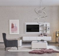 Măsuţă cafea Seskalar Arke set With Marble (081816) imaginea #3 — magazin online Desire.md