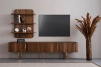 Comodă TV Seskalar Browni imaginea #3 — magazin online Desire.md