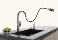 Baterie bucătărie Backer ERA 3440 Gun Grey imaginea #3 — magazin online Desire.md