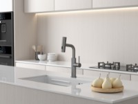 Смеситель для кухни Backer RAF 3281 Gun Grey фото №2 — интернет-магазин Desire.md