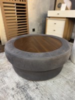 M&#x103;su&#x163;&#x103; cafea Seskalar Serenat Puff OS Round Flat (084184) imaginea #2 &#x2014; magazin online Desire.md