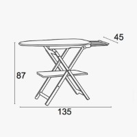 Masă de călcat Arredamenti Astir Cherry Tree imaginea #2 — magazin online Desire.md